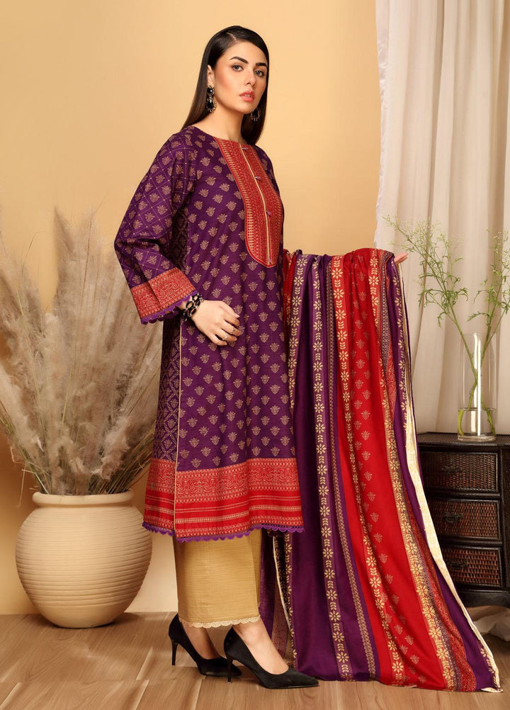 Ittehad Textiles Printed Khaddar Suits Unstitched 3 Piece IT21GK LF-GK-2104A - Winter Collection