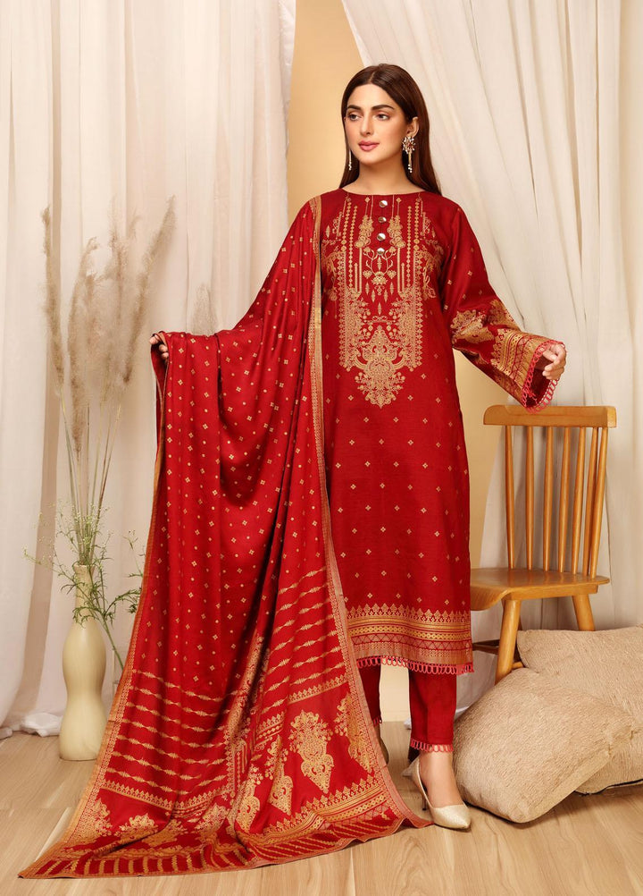 Ittehad Textiles Printed Khaddar Suits Unstitched 3 Piece IT21GK LF-GK-2106B - Winter Collection