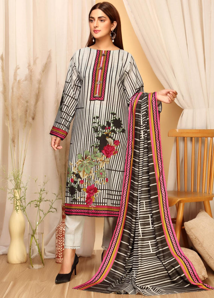 Ittehad Textiles Printed Khaddar Suits Unstitched 3 Piece IT21GK LF-GK-2107A - Winter Collection