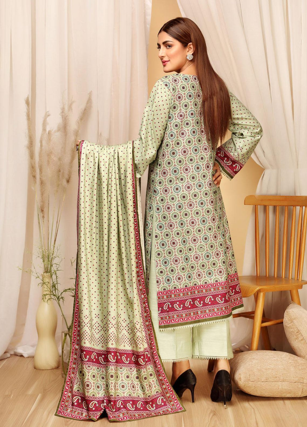 Ittehad Textiles Printed Khaddar Suits Unstitched 3 Piece IT21GK LF-GK-2108B - Winter Collection