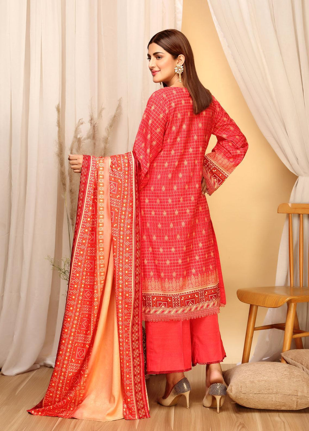 Ittehad Textiles Printed Khaddar Suits Unstitched 3 Piece IT21GK LF-GK-2119A - Winter Collection