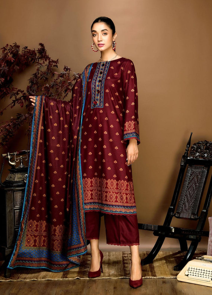 Ittehad Textiles Printed Linen Suits Unstitched 3 Piece IT21PL LF-GN-21702A - Winter Collection
