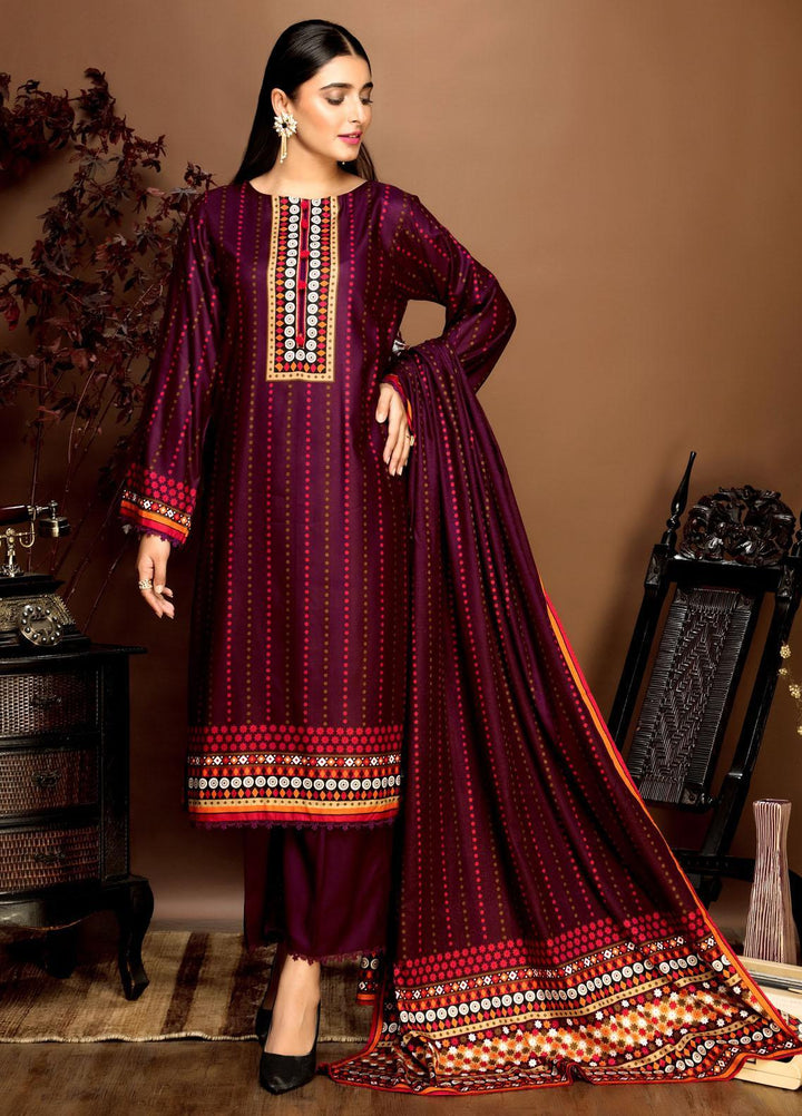 Ittehad Textiles Printed Linen Suits Unstitched 3 Piece IT21PL LF-GN-21704A - Winter Collection