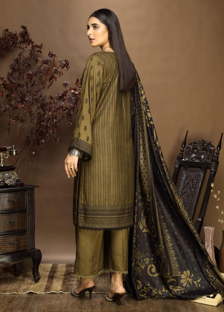 Ittehad Textiles Printed Linen Suits Unstitched 3 Piece IT21PL LF-GN-21706A - Winter Collection