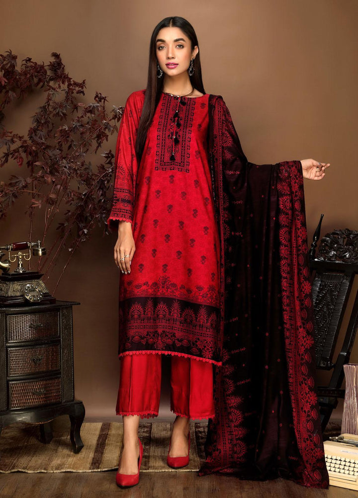 Ittehad Textiles Printed Linen Suits Unstitched 3 Piece IT21PL LF-GN-21707A - Winter Collection