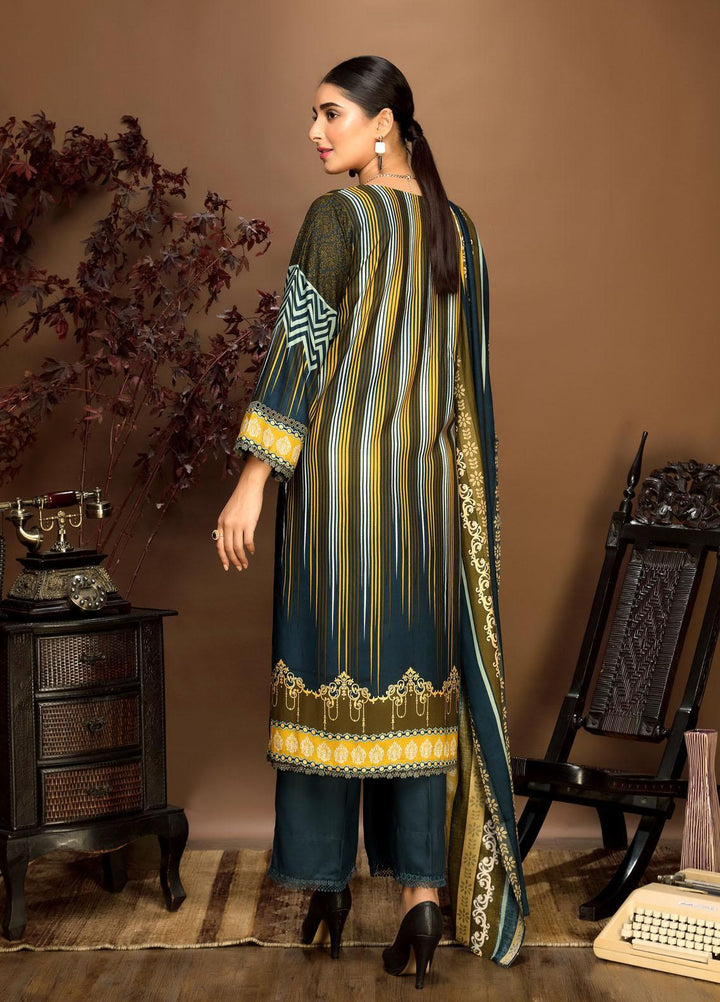 Ittehad Textiles Printed Linen Suits Unstitched 3 Piece IT21PL LF-GN-21708A - Winter Collection