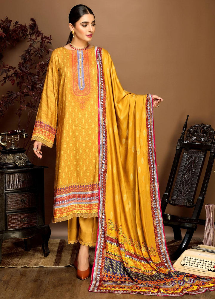 Ittehad Textiles Printed Linen Suits Unstitched 3 Piece IT21PL LF-GN-21709A - Winter Collection