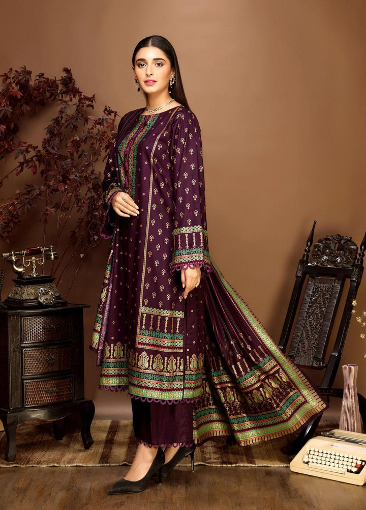 Ittehad Textiles Printed Linen Suits Unstitched 3 Piece IT21PL LF-GN-21710A - Winter Collection