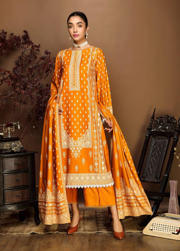 Ittehad Textiles Printed Linen Suits Unstitched 3 Piece IT21PL LF-GN-21711A - Winter Collection