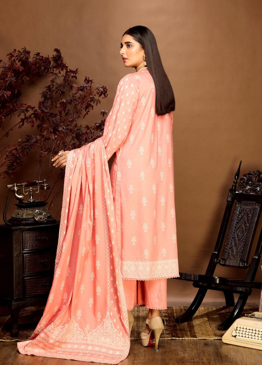 Ittehad Textiles Printed Linen Suits Unstitched 3 Piece IT21PL LF-GN-21711B - Winter Collection