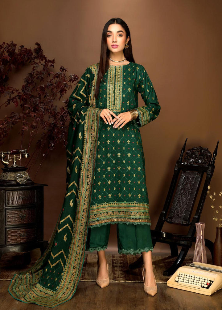 Ittehad Textiles Printed Linen Suits Unstitched 3 Piece IT21PL LF-GN-21712A - Winter Collection