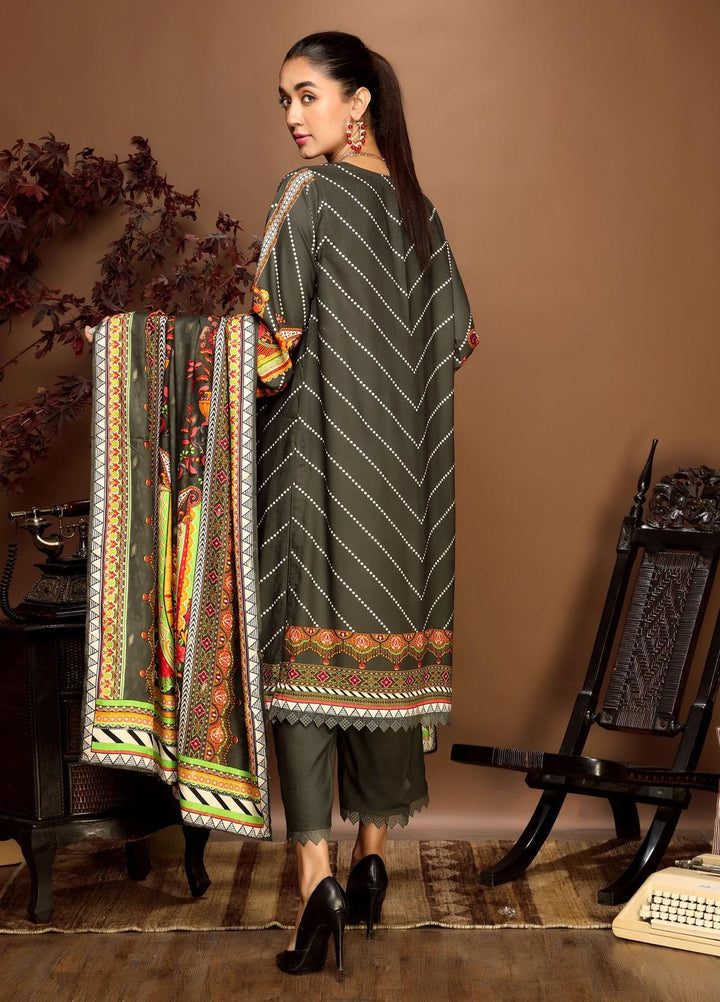 Ittehad Textiles Printed Linen Suits Unstitched 3 Piece IT21PL LF-GN-21713A - Winter Collection