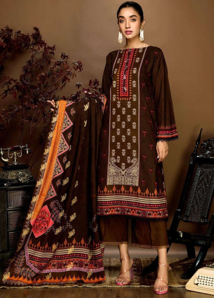 Ittehad Textiles Printed Linen Suits Unstitched 3 Piece IT21PL LF-GN-21714A - Winter Collection