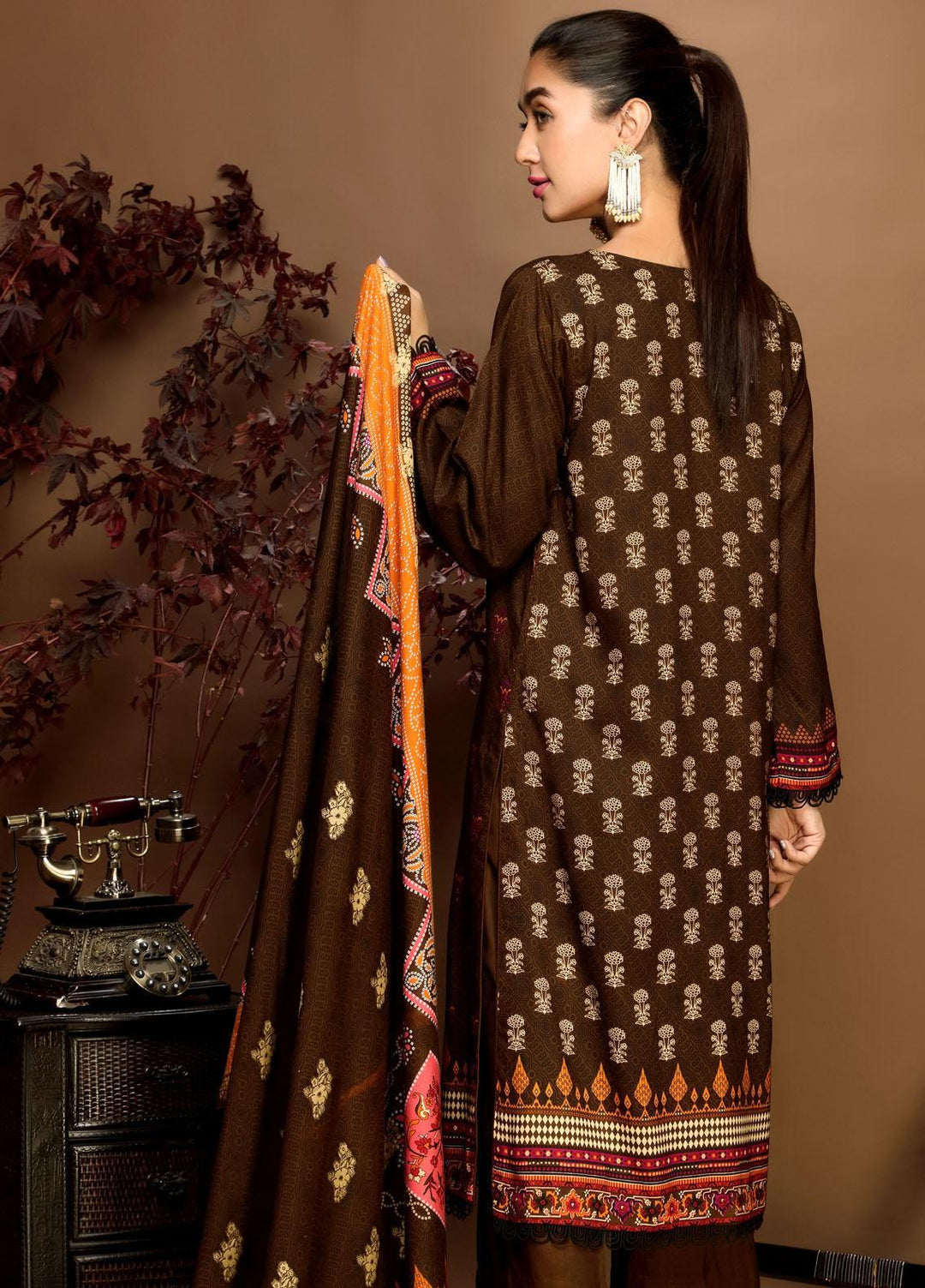 Ittehad Textiles Printed Linen Suits Unstitched 3 Piece IT21PL LF-GN-21714A - Winter Collection