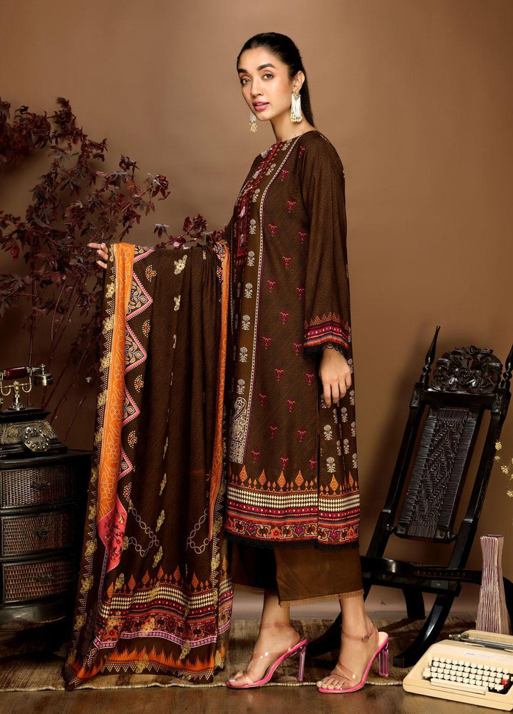 Ittehad Textiles Printed Linen Suits Unstitched 3 Piece IT21PL LF-GN-21714A - Winter Collection
