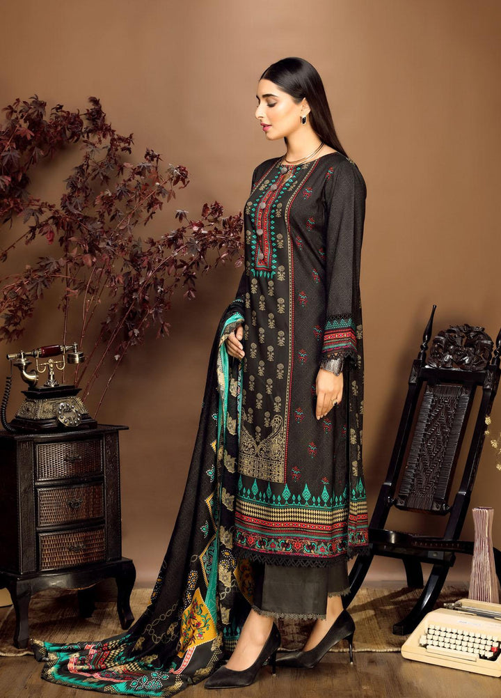 Ittehad Textiles Printed Linen Suits Unstitched 3 Piece IT21PL LF-GN-21714B - Winter Collection