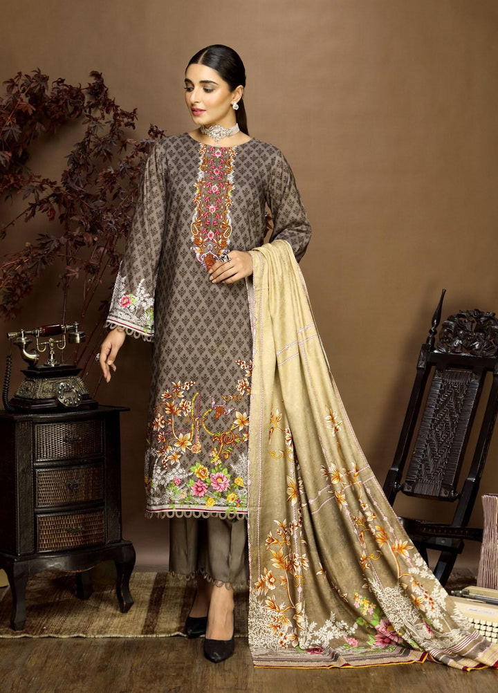 Ittehad Textiles Printed Linen Suits Unstitched 3 Piece IT21PL LF-GN-21715B - Winter Collection