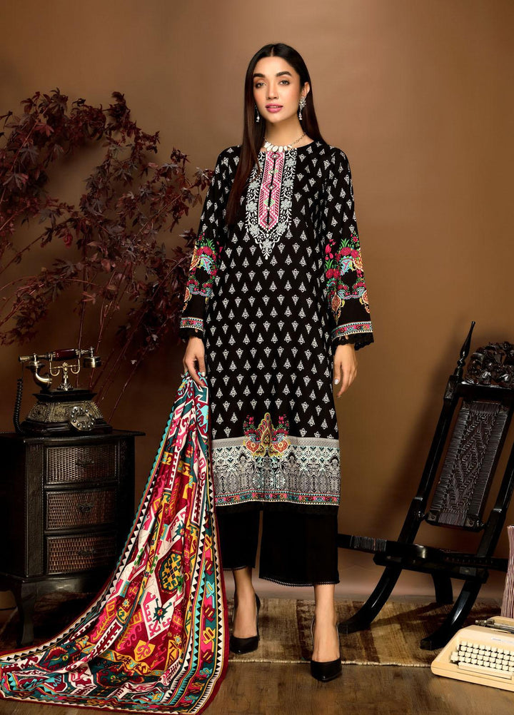 Ittehad Textiles Printed Linen Suits Unstitched 3 Piece IT21PL LF-GN-21717B - Winter Collection