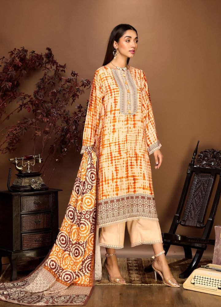Ittehad Textiles Printed Linen Suits Unstitched 3 Piece IT21PL LF-GN-21718A - Winter Collection