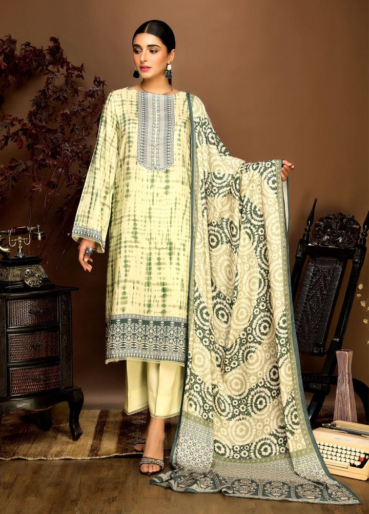 Ittehad Textiles Printed Linen Suits Unstitched 3 Piece IT21PL LF-GN-21718B - Winter Collection