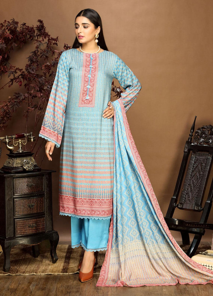 Ittehad Textiles Printed Linen Suits Unstitched 3 Piece IT21PL LF-GN-21719B - Winter Collection