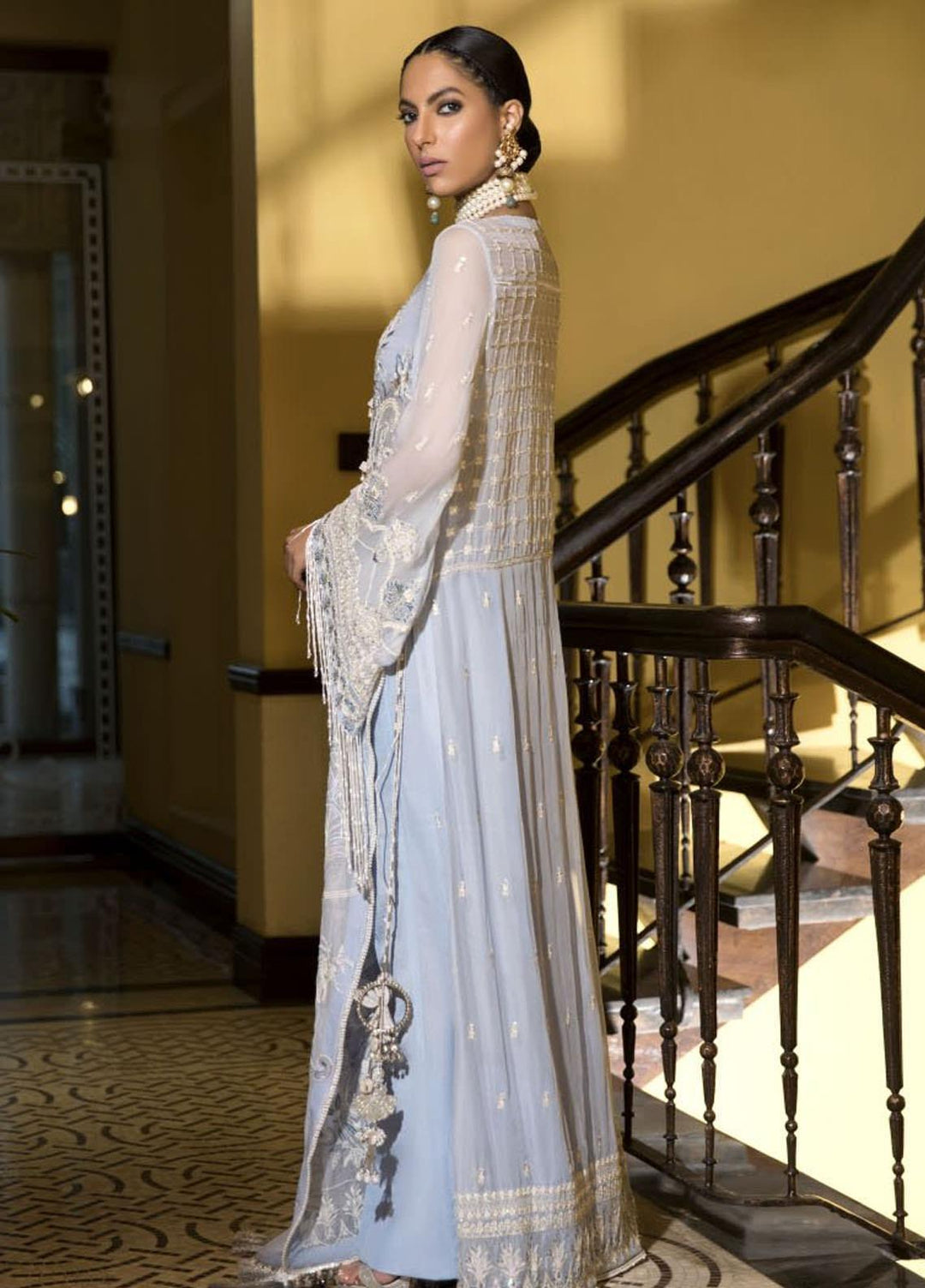 Ittehad Textiles Embroidered Chiffon Suits Unstitched 3 Piece IT21CH 01 WC-APHRODITE - Festive Collection