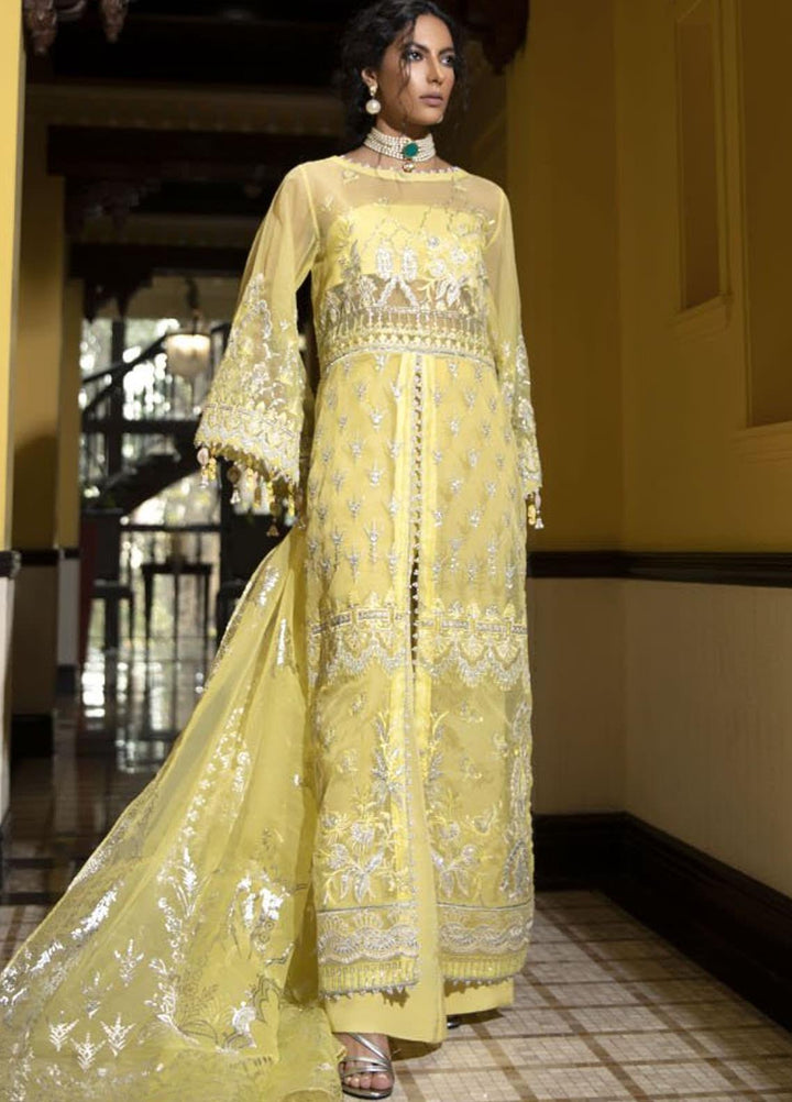 Ittehad Textiles Embroidered Organza Suits Unstitched 3 Piece IT21CH 07 WC-LISYA - Festive Collection