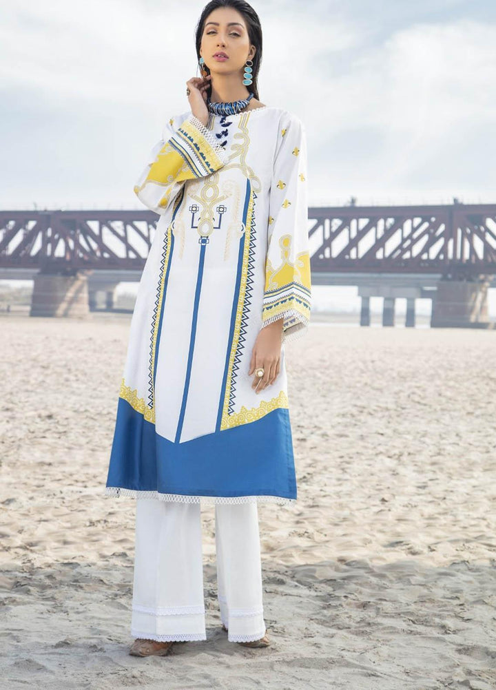 Ittehad Textiles Printed Cotton Satin  Unstitched Kurties IT21CS CS-AGHALA - Summer Collection