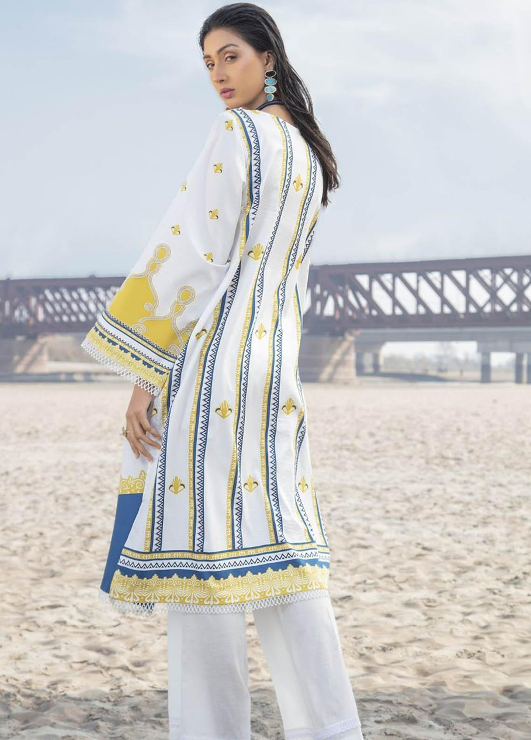 Ittehad Textiles Printed Cotton Satin  Unstitched Kurties IT21CS CS-AGHALA - Summer Collection