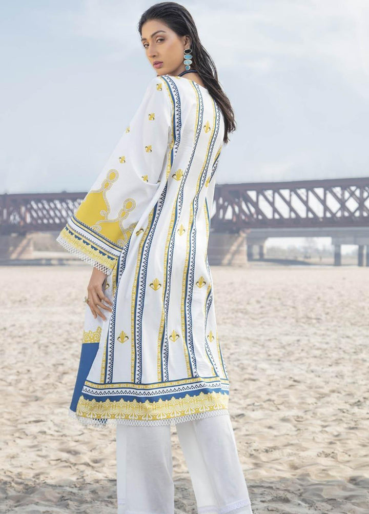 Ittehad Textiles Printed Cotton Satin  Unstitched Kurties IT21CS CS-AGHALA - Summer Collection