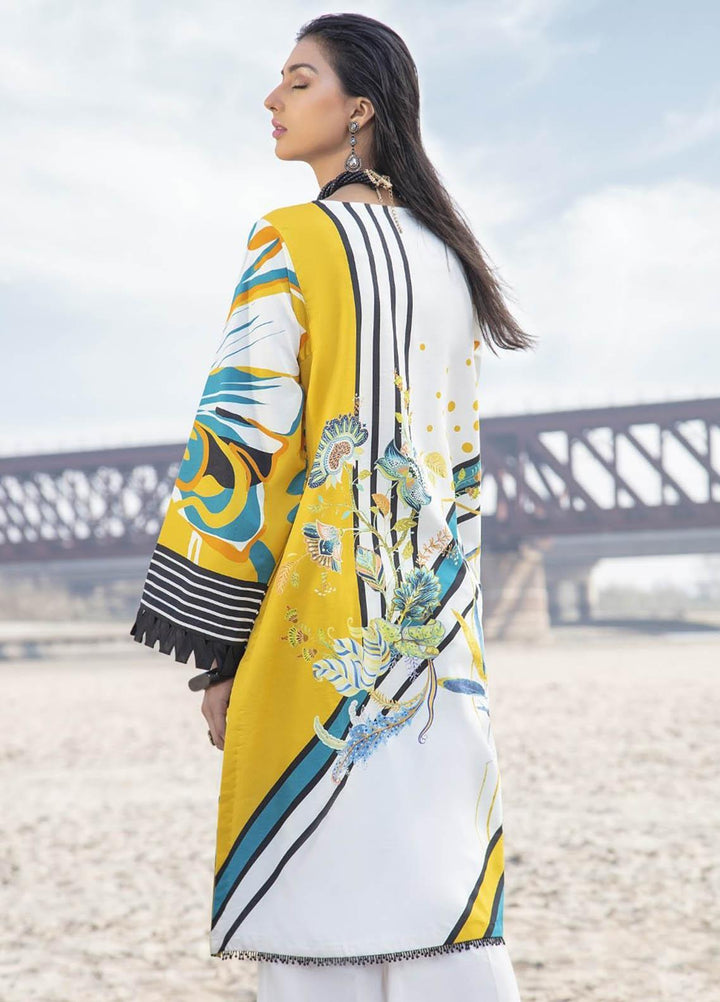 Ittehad Textiles Printed Cotton Satin  Unstitched Kurties IT21CS CS-BAZIRA - Summer Collection