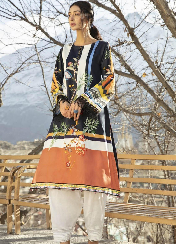 Ittehad Textiles Printed Cotton Satin  Unstitched Kurties IT21CS CS-BRAISHNA - Summer Collection