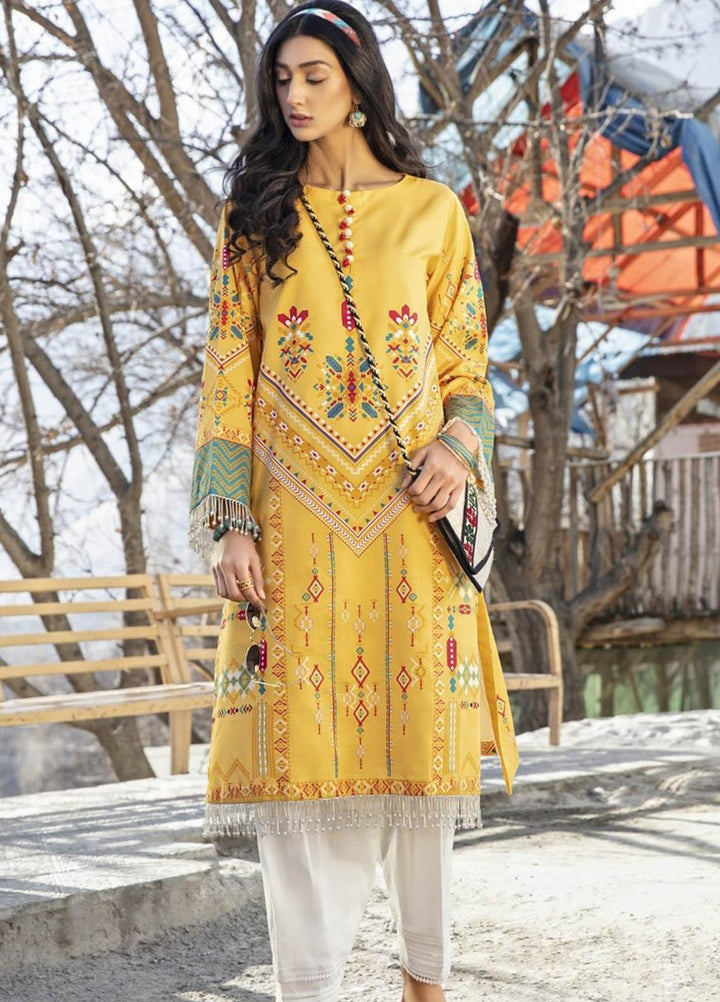 Ittehad Textiles Printed Cotton Satin  Unstitched Kurties IT21CS CS-MAHZALA - Summer Collection