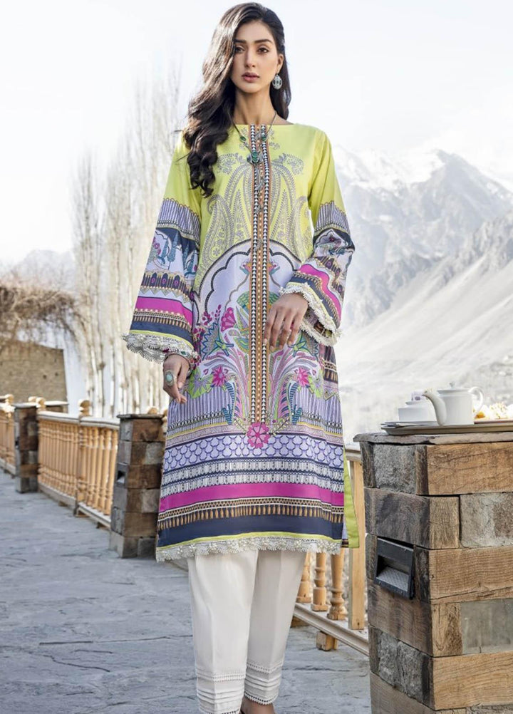 Ittehad Textiles Printed Cotton Satin  Unstitched Kurties IT21CS CS-PAILABO - Summer Collection