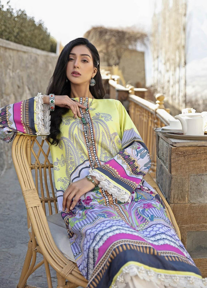 Ittehad Textiles Printed Cotton Satin  Unstitched Kurties IT21CS CS-PAILABO - Summer Collection