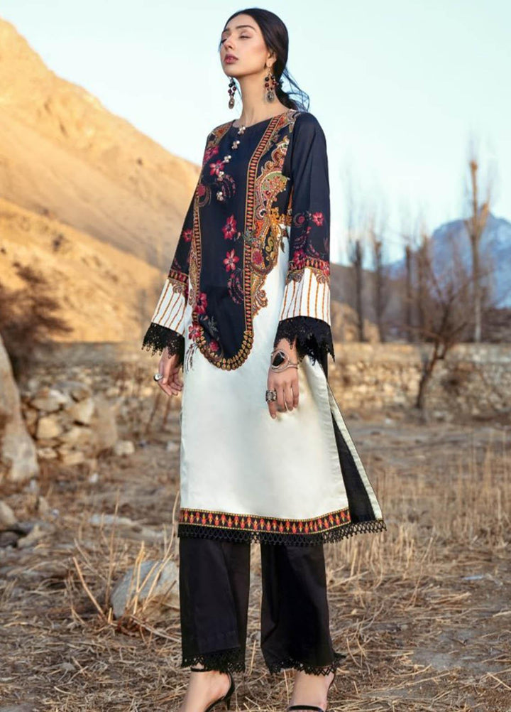 Ittehad Textiles Printed Cotton Satin  Unstitched Kurties IT21CS CS-SPOZHMAI - Summer Collection