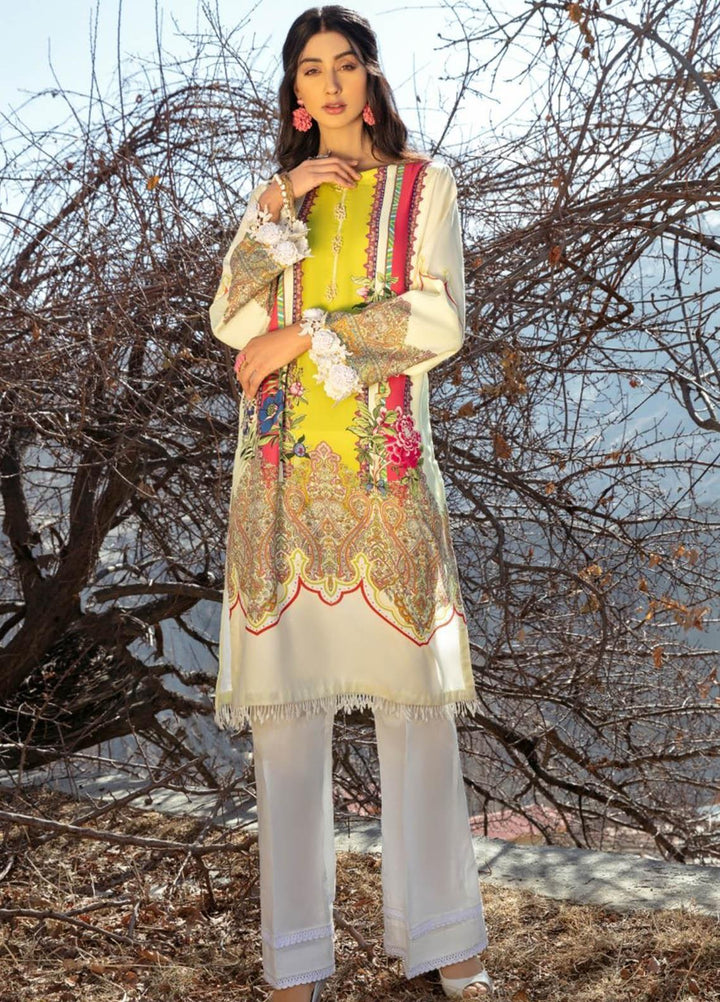 Ittehad Textiles Printed Cotton Satin  Unstitched Kurties IT21CS CS-SURSANDA - Summer Collection