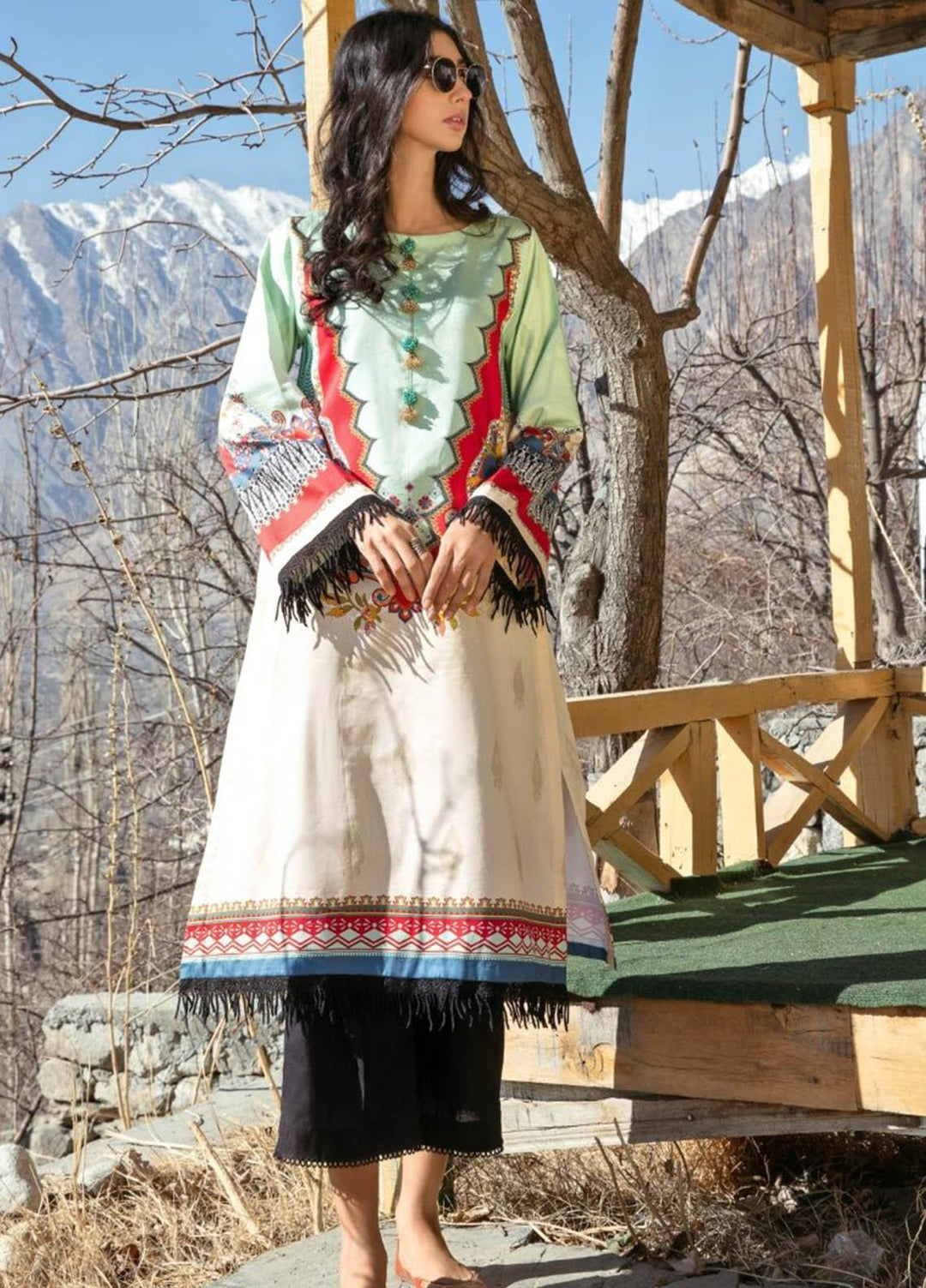 Ittehad Textiles Printed Cotton Satin  Unstitched Kurties IT21CS CS-WASAI - Summer Collection