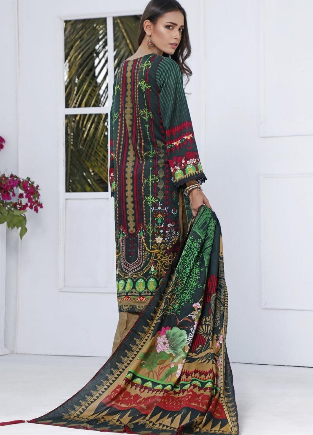 Ittehad Textiles Printed Lawn Suits Unstitched 3 Piece IT21CL LF-CL-21101A - Summer Collection