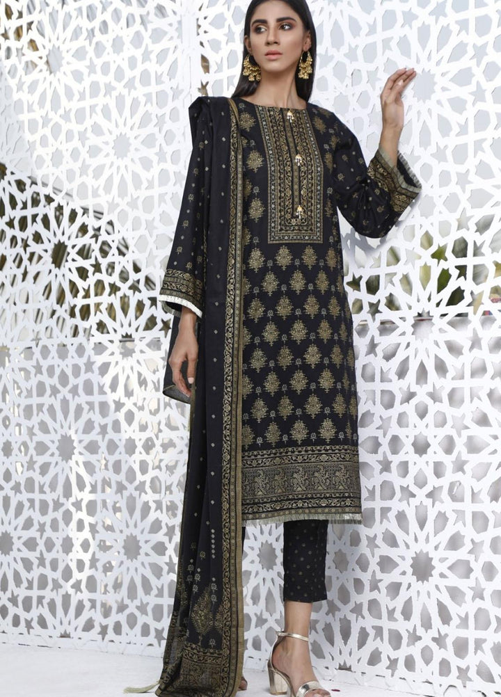 Ittehad Textiles Printed Lawn Suits Unstitched 3 Piece IT21CL LF-CL-21102A - Summer Collection
