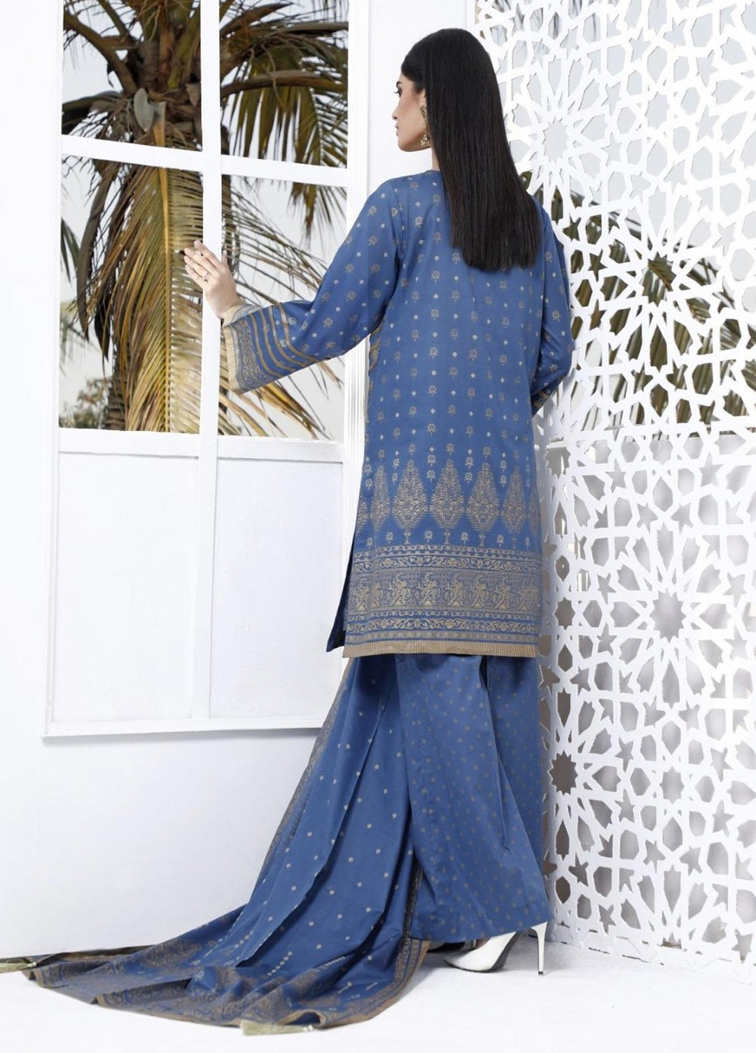 Ittehad Textiles Printed Lawn Suits Unstitched 3 Piece IT21CL LF-CL-21102B - Summer Collection