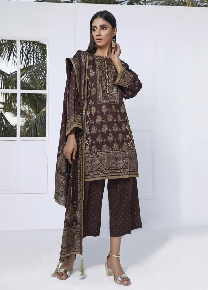 Ittehad Textiles Printed Lawn Suits Unstitched 3 Piece IT21CL LF-CL-21102C - Summer Collection