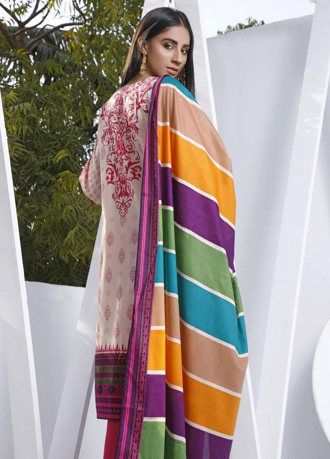 Ittehad Textiles Printed Lawn Suits Unstitched 3 Piece IT21CL LF-CL-21103A - Summer Collection