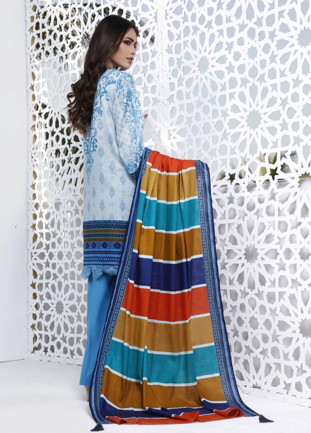 Ittehad Textiles Printed Lawn Suits Unstitched 3 Piece IT21CL LF-CL-21103B - Summer Collection