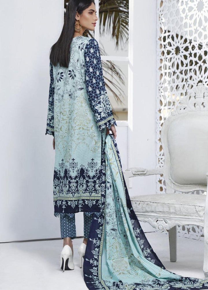 Ittehad Textiles Printed Lawn Suits Unstitched 3 Piece IT21CL LF-CL-21104A - Summer Collection