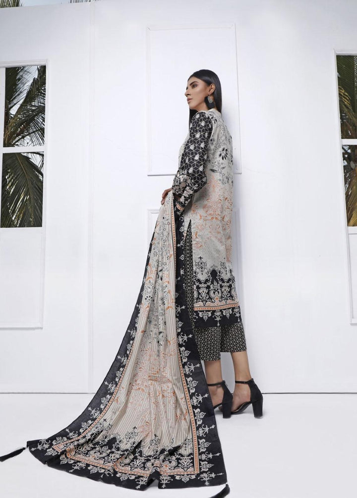 Ittehad Textiles Printed Lawn Suits Unstitched 3 Piece IT21CL LF-CL-21104B - Summer Collection