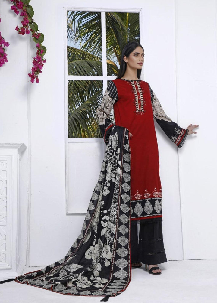 Ittehad Textiles Printed Lawn Suits Unstitched 3 Piece IT21CL LF-CL-21105B - Summer Collection