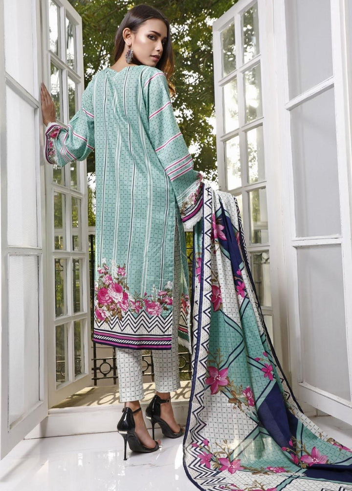 Ittehad Textiles Printed Lawn Suits Unstitched 3 Piece IT21CL LF-CL-21106B - Summer Collection