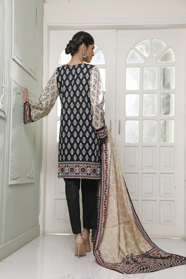 Ittehad Textiles Printed Lawn Suits Unstitched 3 Piece IT21CL LF-CL-21107B - Summer Collection