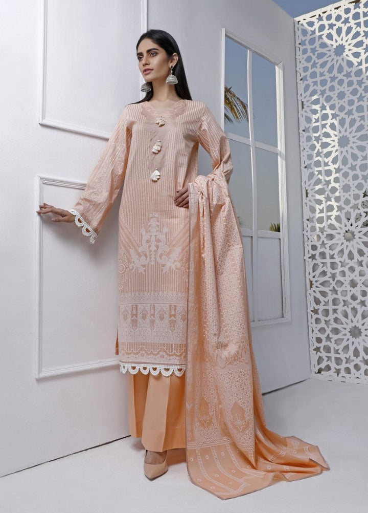 Ittehad Textiles Printed Lawn Suits Unstitched 3 Piece IT21CL LF-CL-21109A - Summer Collection